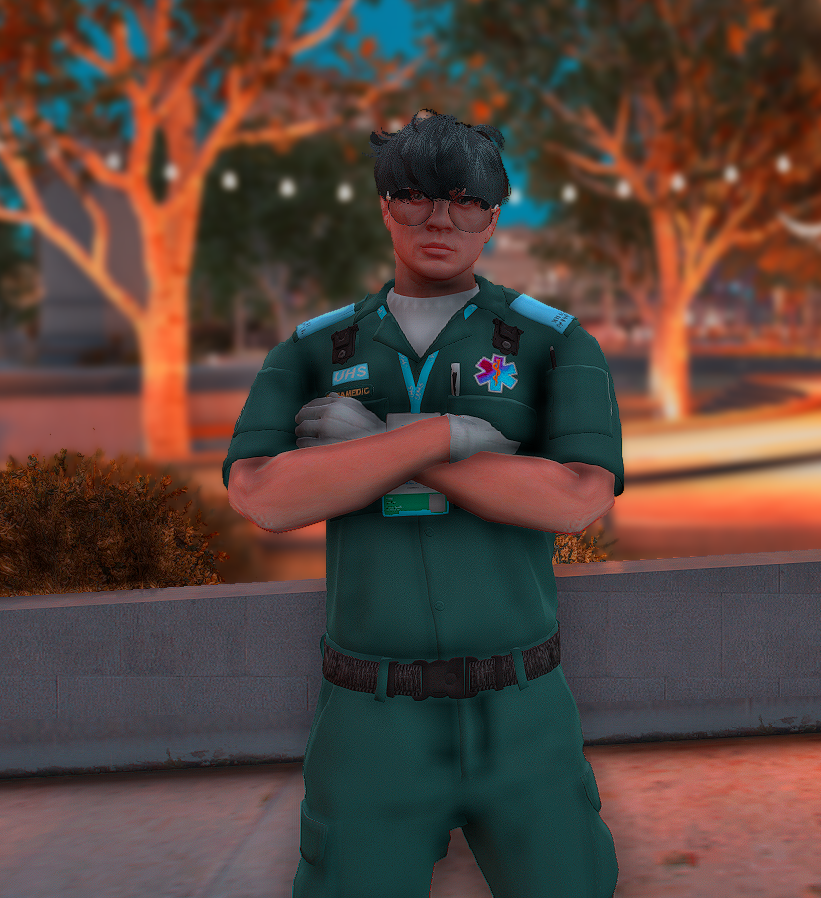Pixel Health Service paramedic